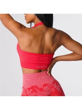 Nvgtn candy apple halter bra, XS/S